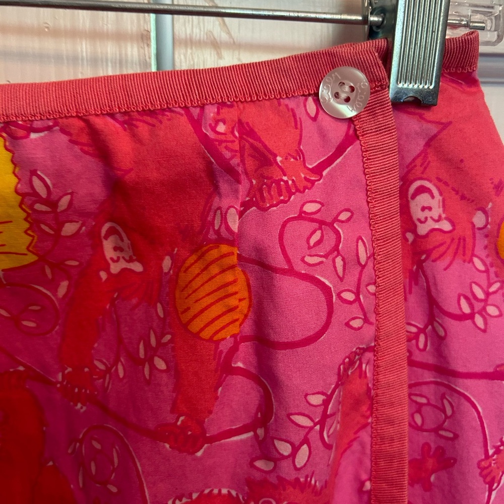 Lilly Pulitzer Vintage Palm Beach wrap skirt - Size S - Picture 5 of 6